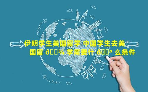 伊朗学生美国留学 中国学生去美国留 🌾 学需要什 🐺 么条件